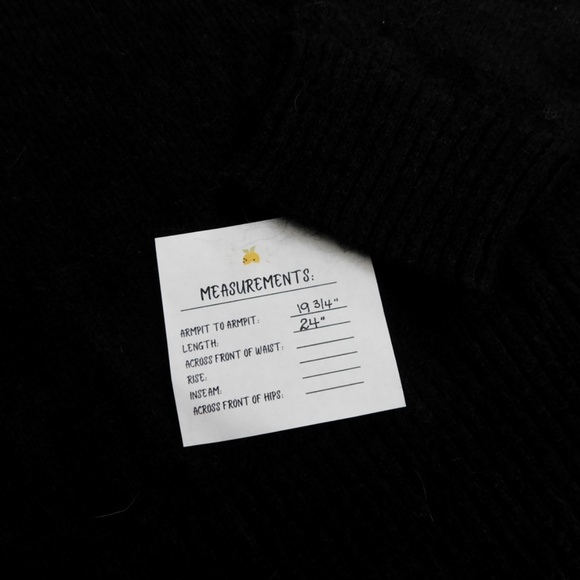 NWT!! J. CREW High Rib Pullover Sweater Wool Alpaca Solid Black Minimalist Small - Picture 12 of 12